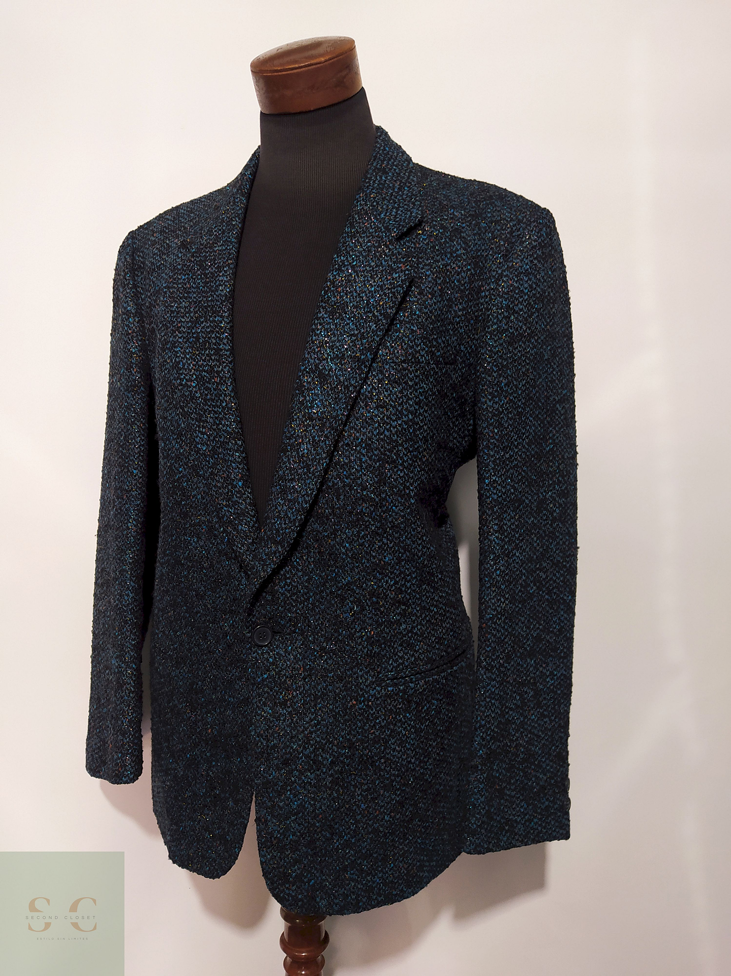 Blazer Bonacelli Lana virgen - – Talla LXL 1