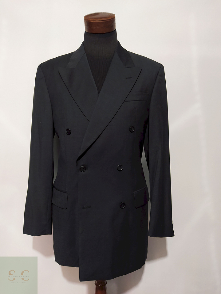 Blazer Cerruti 1881 100% lana super 100 Plomo – Talla ML 4