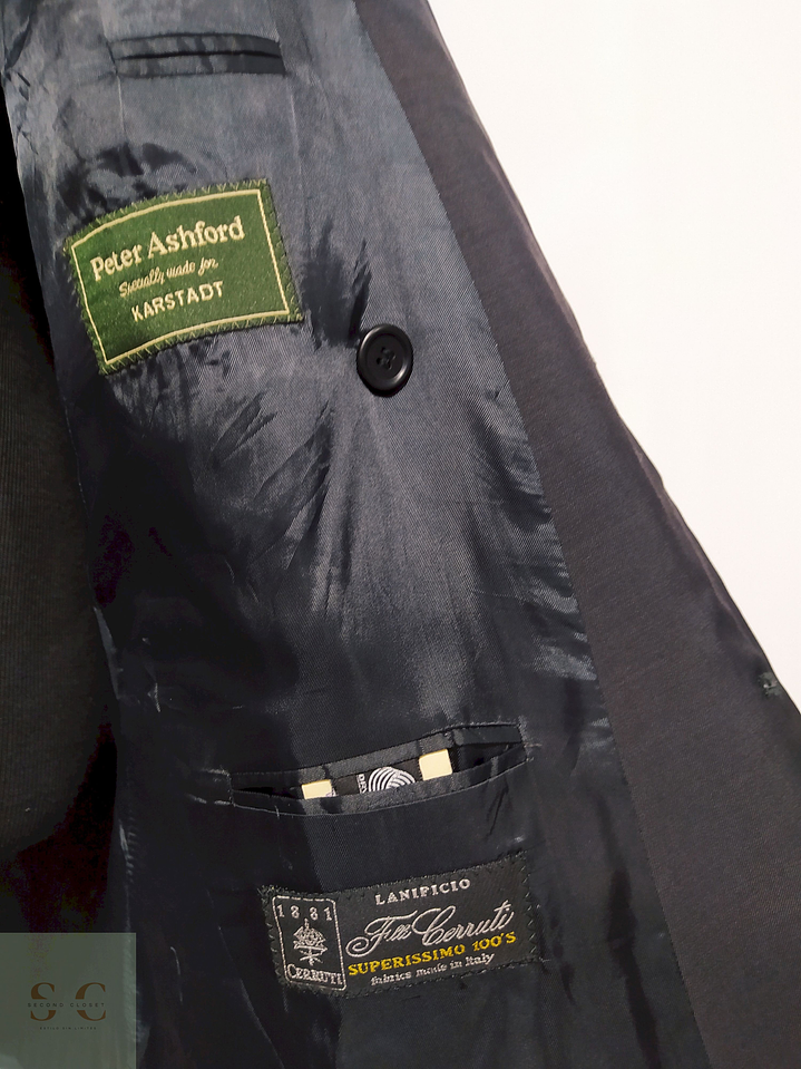 Blazer Cerruti 1881 100% lana super 100 Plomo – Talla ML 5