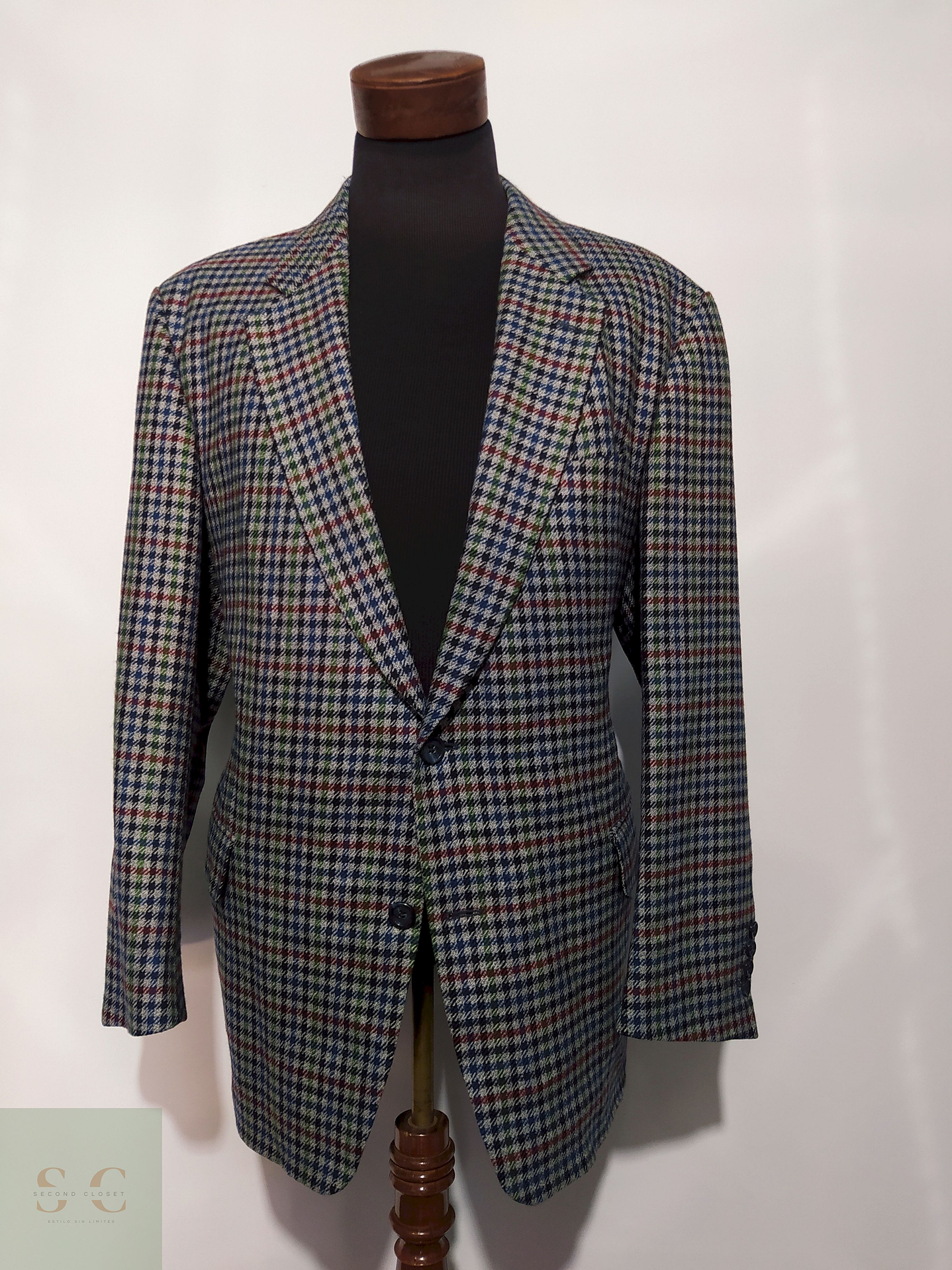 Blazer Daniel Hechter 75% lana 25% seda - – Talla XL 4