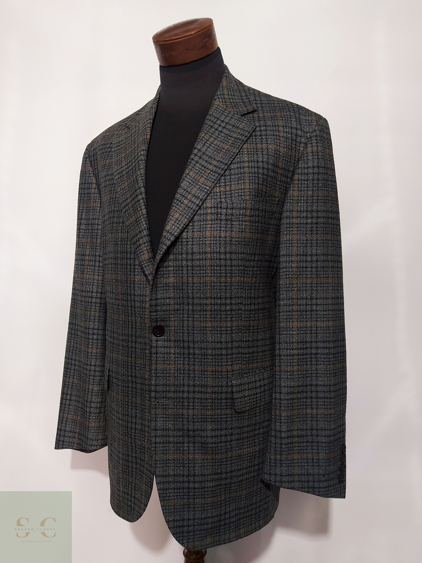 Blazer Atelier Torino 95% lana virgen cashmere - – Talla XL 4