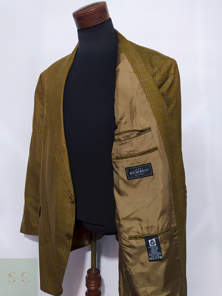 Blazer Roy Robson 80% lana virgen 20% seda - – Talla XL 3