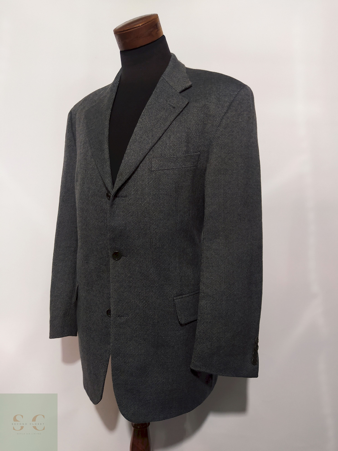 Blazer Hugo Boss 80% lana virgen 20% cashmere - – Talla XL 1