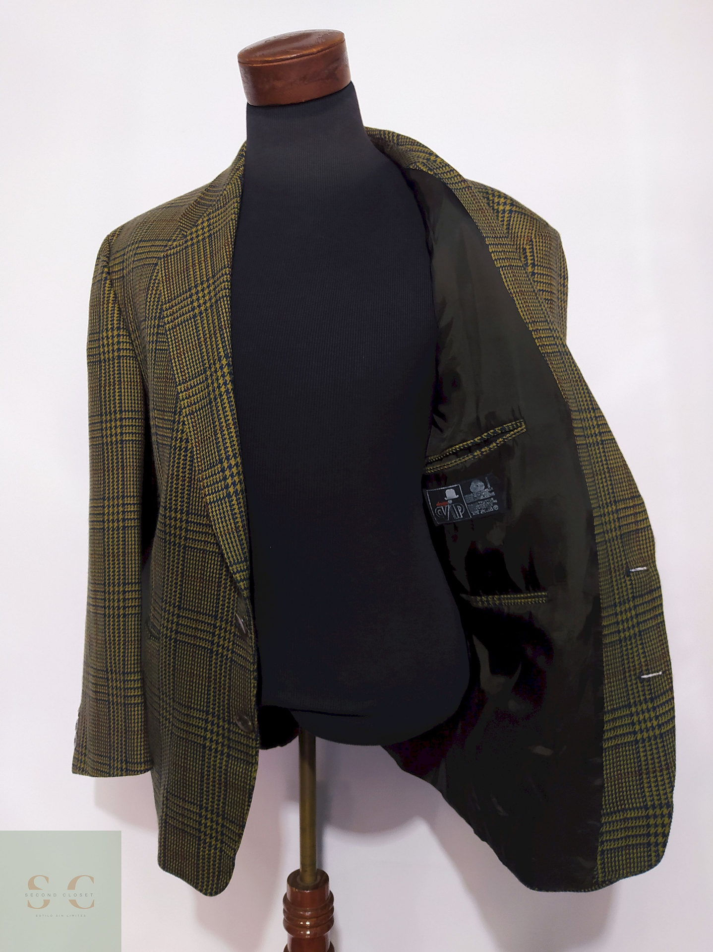 Blazer Design VIP 100% lana virgen - – Talla XL 2