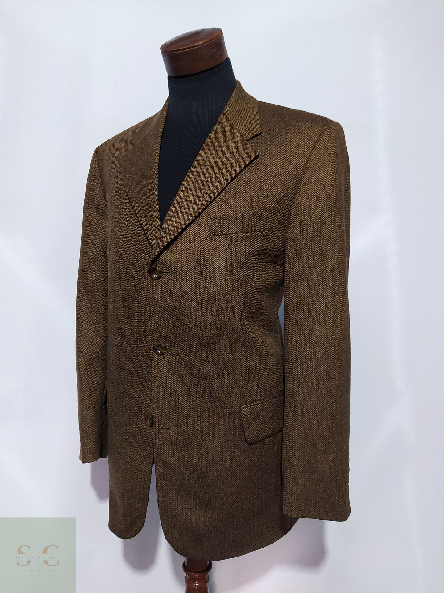 Blazer Roy Robson 100% lana virgen Terracota – Talla L 1