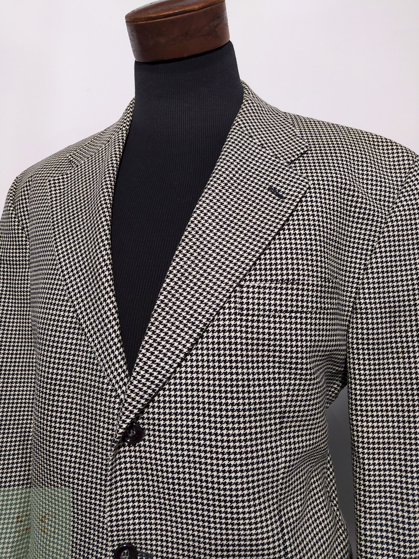 Blazer Carl Gross Lana virgen Pata de gallo – Talla XXL 4