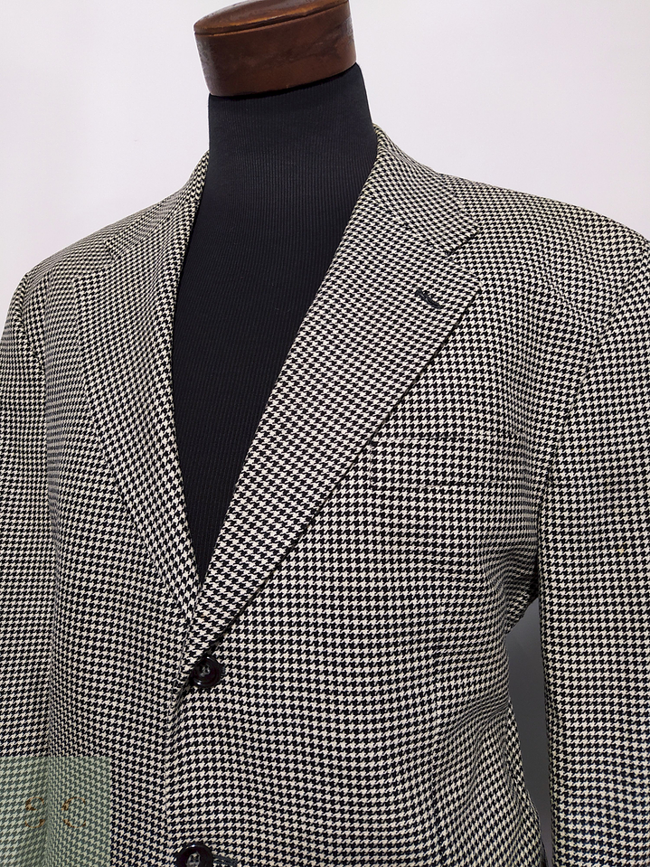 Blazer Carl Gross Lana virgen Pata de gallo – Talla XXL 4