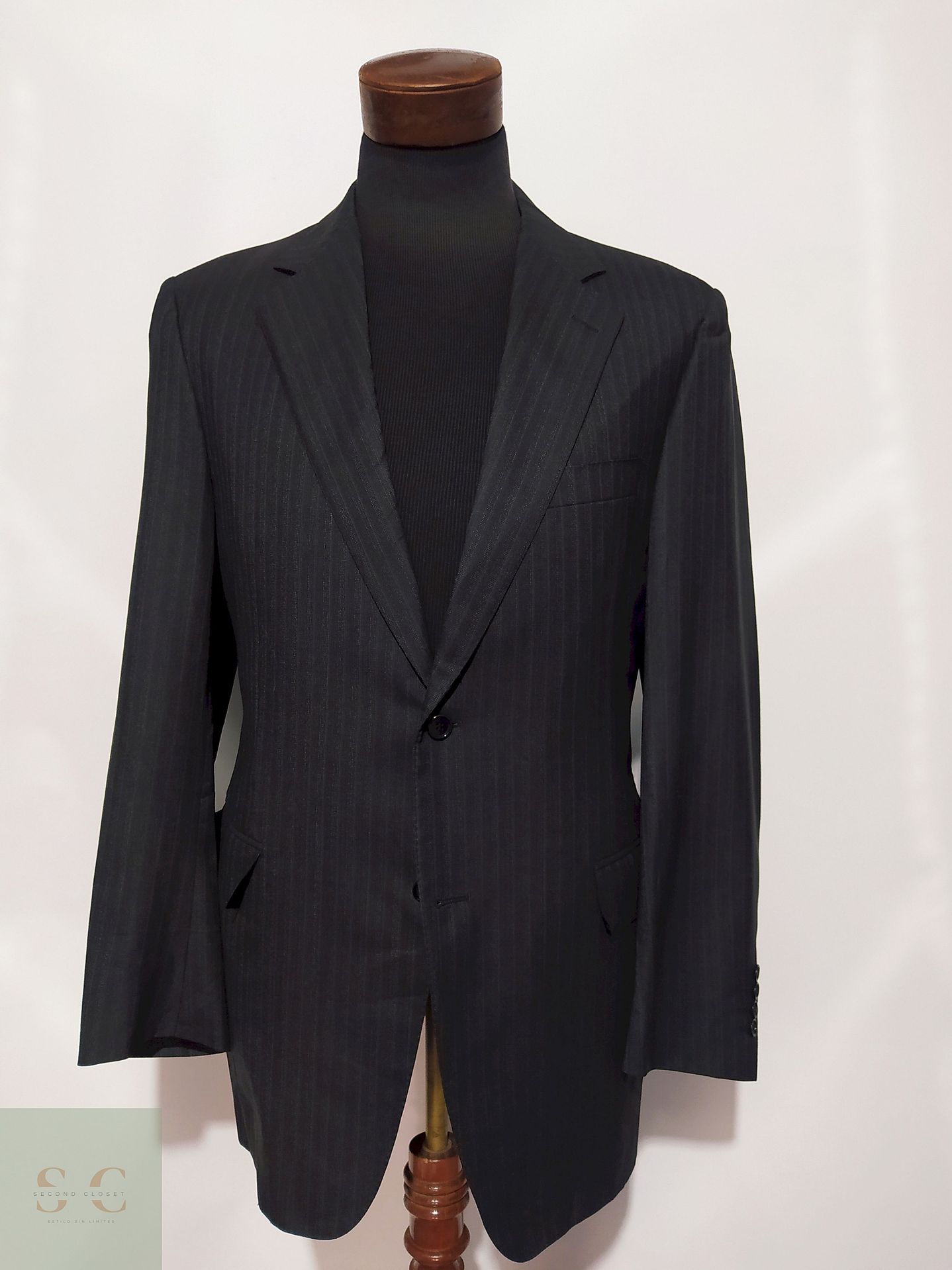 Blazer Canali 100% lana virgen - – Talla L 2