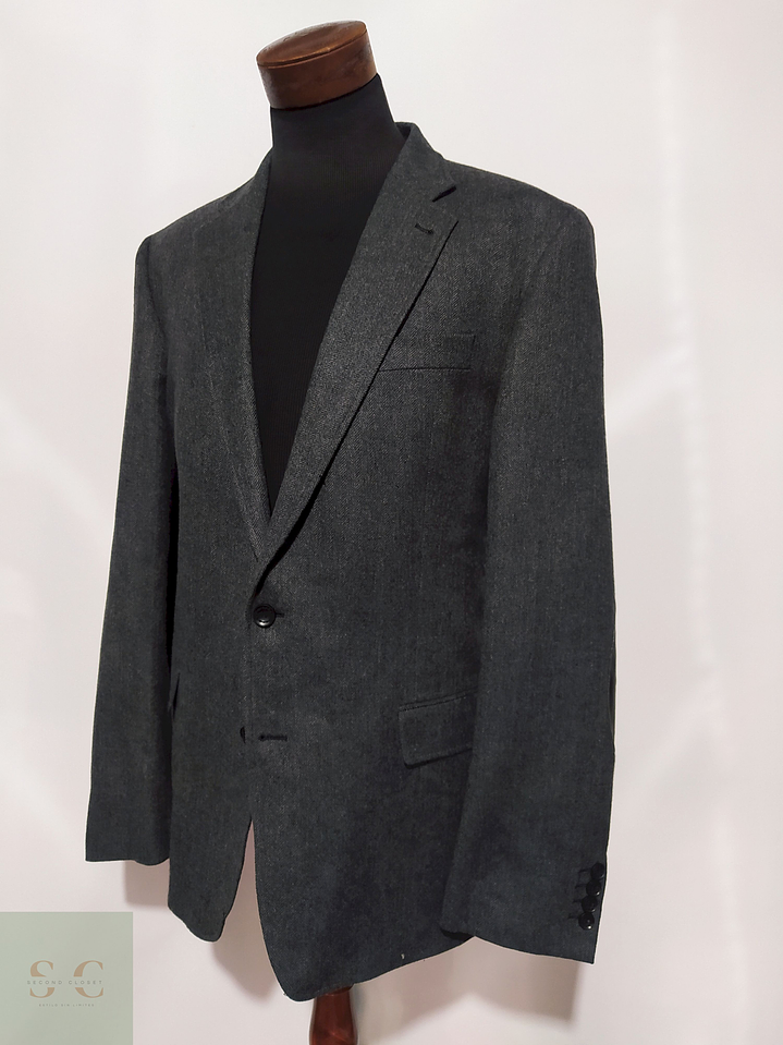 Blazer Calamar 90% lana lyocell Plomo – Talla XL 2