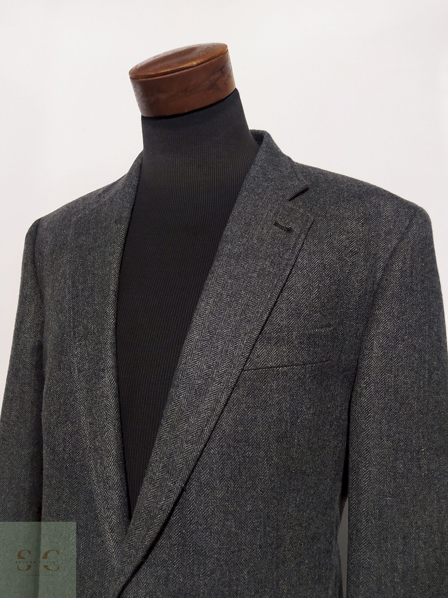 Blazer Calamar 90% lana lyocell Plomo – Talla XL 4