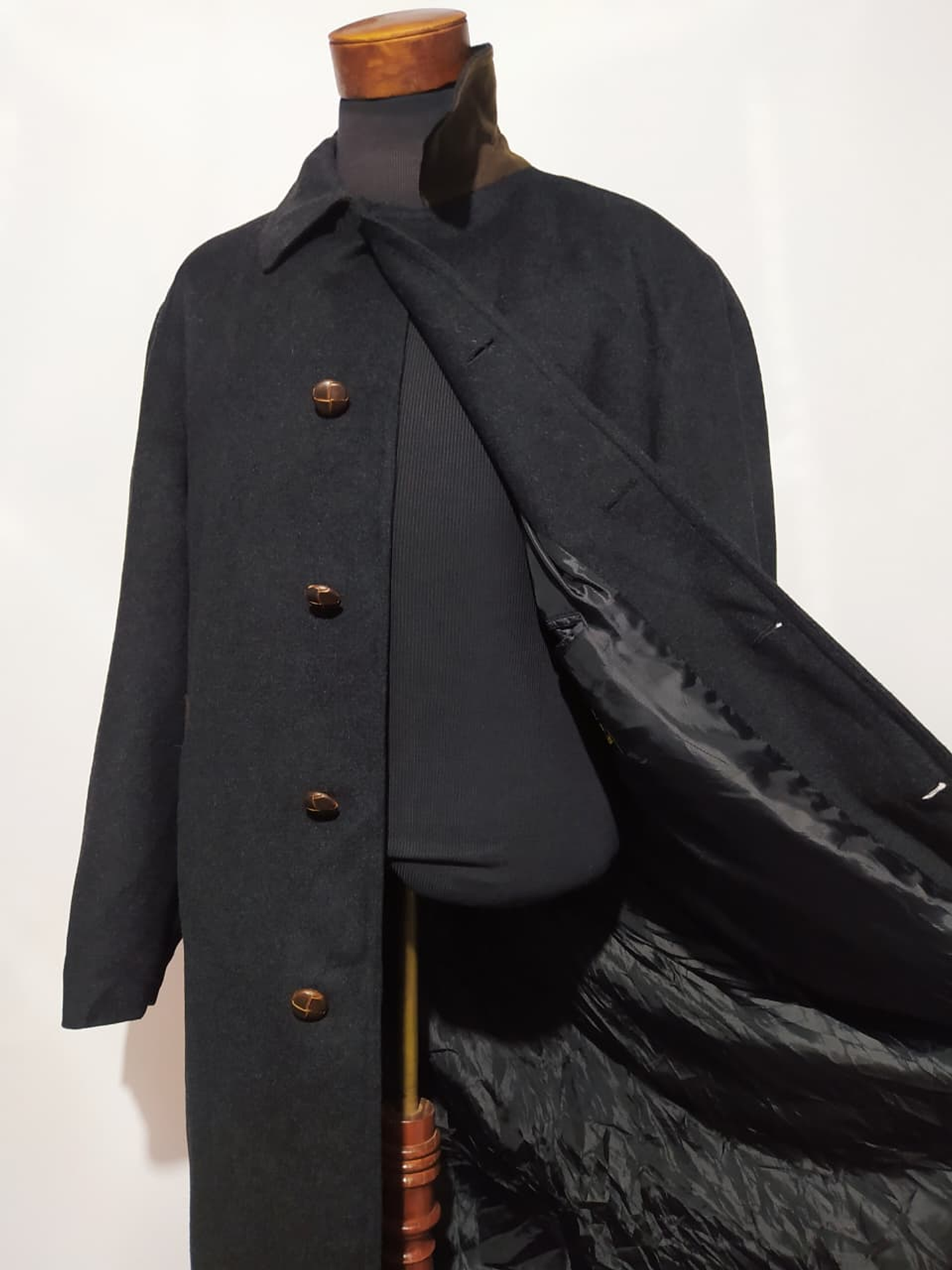 Abrigo largo Original Loden lana & alpaca TALLA XL 4