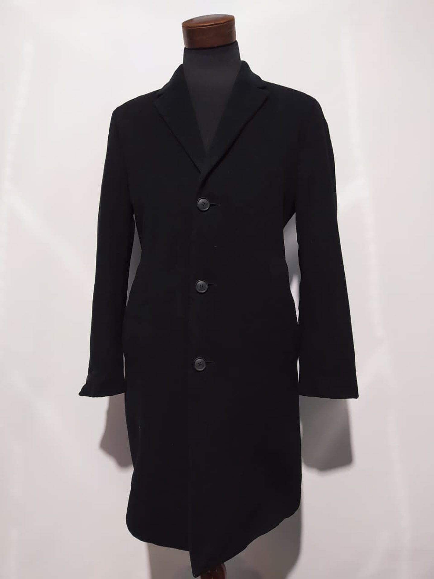 Abrigo HUGO BOSS pura lana virgen & cashmere TALLA M 4