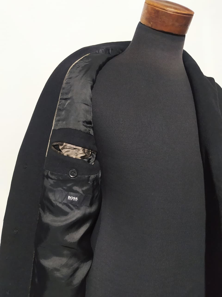 Abrigo HUGO BOSS pura lana virgen & cashmere TALLA M 5