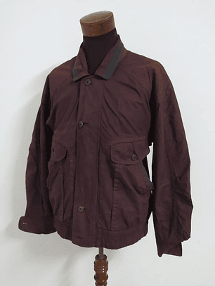 Chaqueta Utilitaria Vintage Burdeo Hombre XL