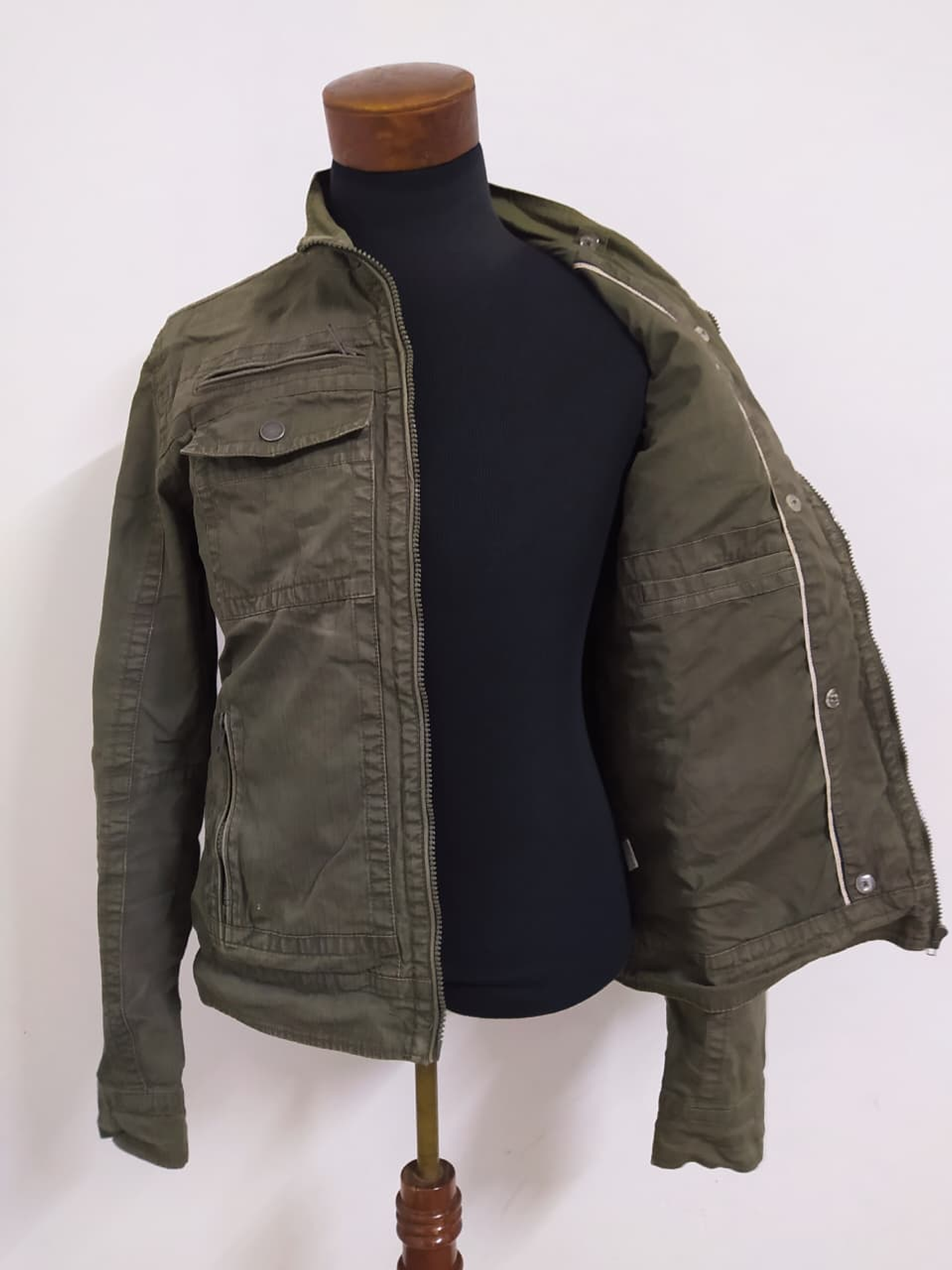 Chaqueta Militar Verde Oliva Hombre L 2