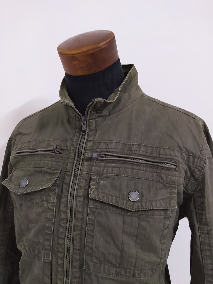 Chaqueta Militar Verde Oliva Hombre L 3
