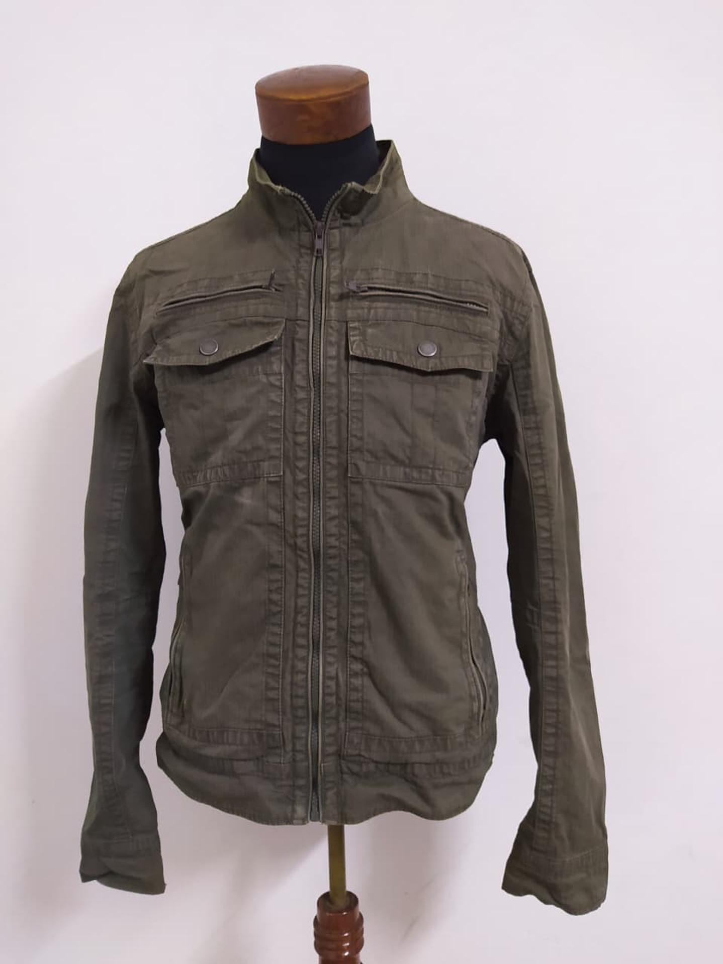 Chaqueta Militar Verde Oliva Hombre L 4