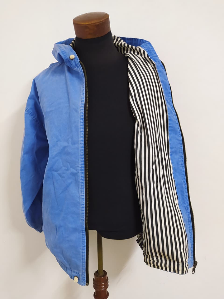 Parka Deportiva Azul Oversize XXL (140 cm pecho) 3