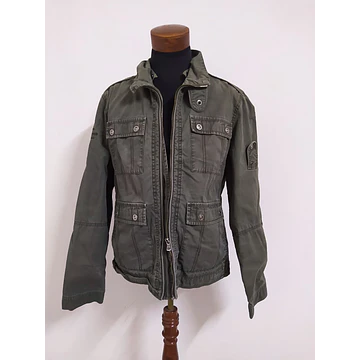 Chaqueta Militar Verde Oliva Hombre L (120 cm pecho)