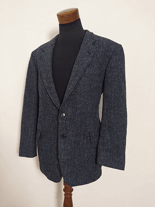 Blazer Harris Tweed 100% Lana Virgen – Talla 52 / XL (124 cm Pecho)