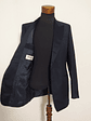 Blazer BOSS Mohair-Wool Slim Fit Azul Marino – Talla 44/46 (108 cm Pecho) - Miniatura 1