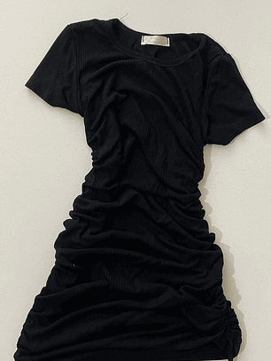 Vestido verano corto elasticado talla unica