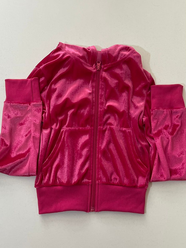 Conjunto deportivo juvenil fucsia talla XS mujer 4