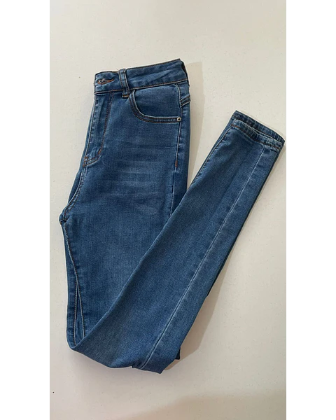 Skinny jeans tiro alto Menina talla 38