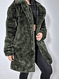 Abrigo eco piel verde TALLA ML - Miniatura 2