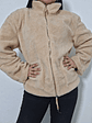 Abrigo eco piel beige tipo teddy TALLA ML - Miniatura 3