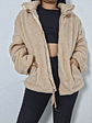 Abrigo eco piel beige tipo teddy TALLA ML - Miniatura 5