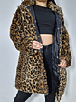 Abrigo eco piel animal print Gina TALLA ML - Miniatura 3