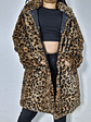 Abrigo eco piel animal print Gina TALLA ML - Miniatura 4