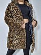 Abrigo eco piel animal print Gina TALLA ML - Miniatura 5