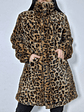 Abrigo eco piel animal print Gina TALLA ML - Miniatura 1