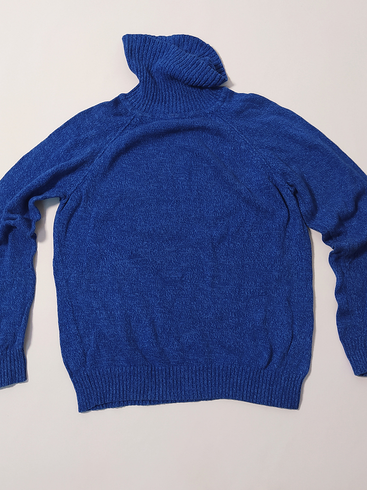 Sweater Azul Electrico Talla M VM08 1