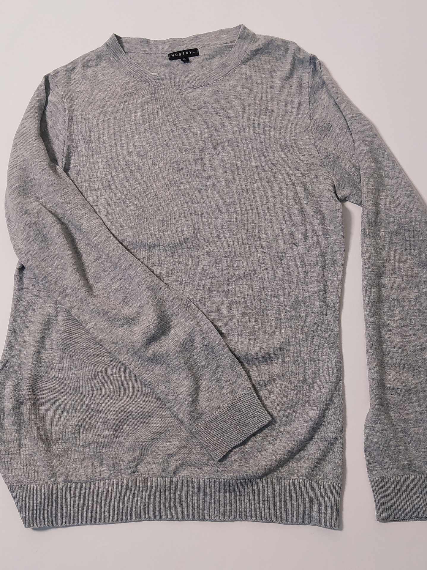 Sweater Gris Jaspeado Talla XL VM09 1