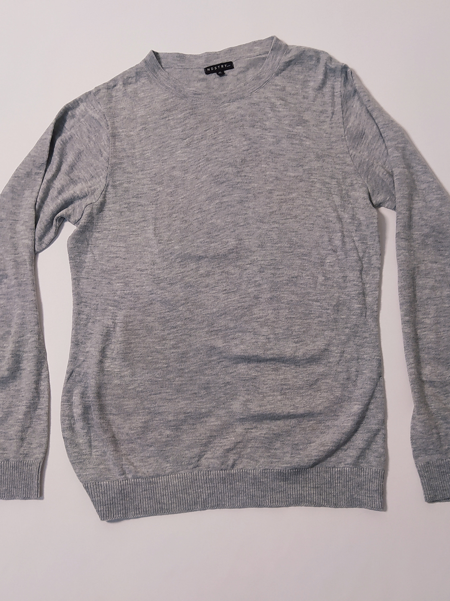 Sweater Gris Jaspeado Talla XL VM09 2
