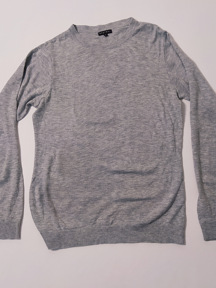 Sweater Gris Jaspeado Talla XL VM09 2