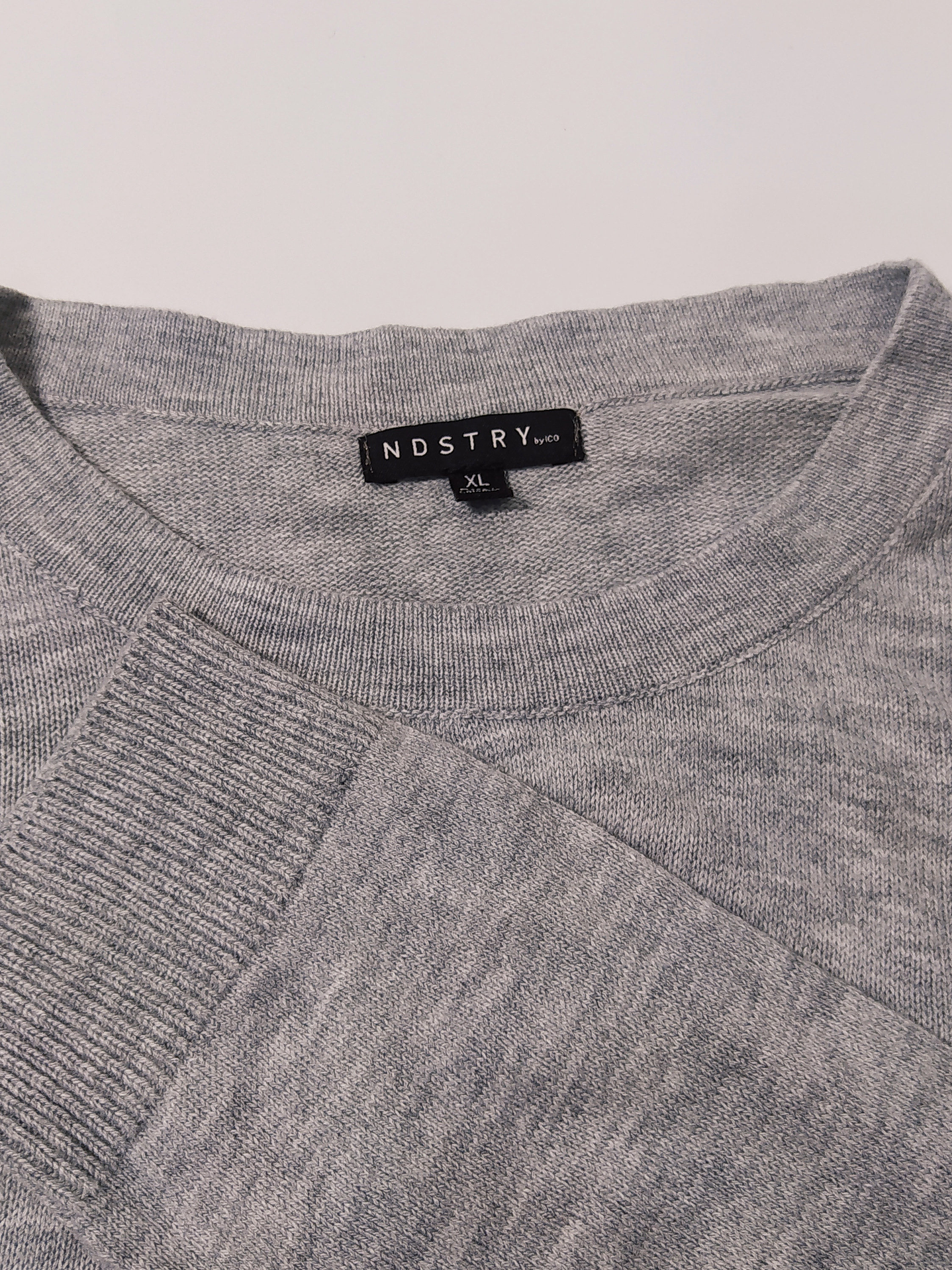Sweater Gris Jaspeado Talla XL VM09 3