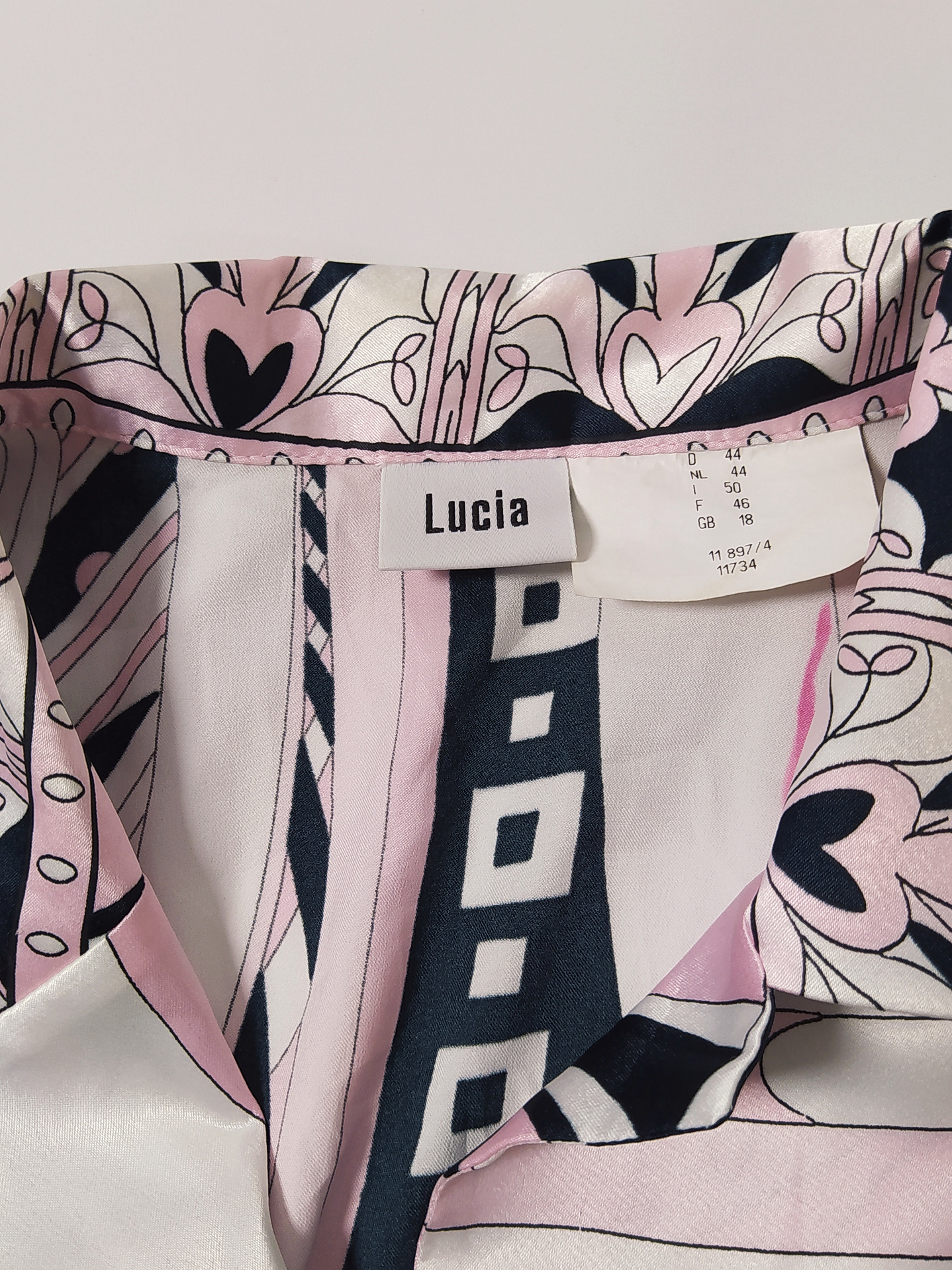 Blusa Geometrica Talla 46 VM10 3