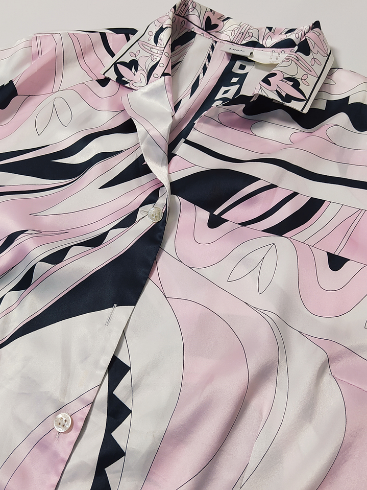 Blusa Geometrica Talla 46 VM10 4