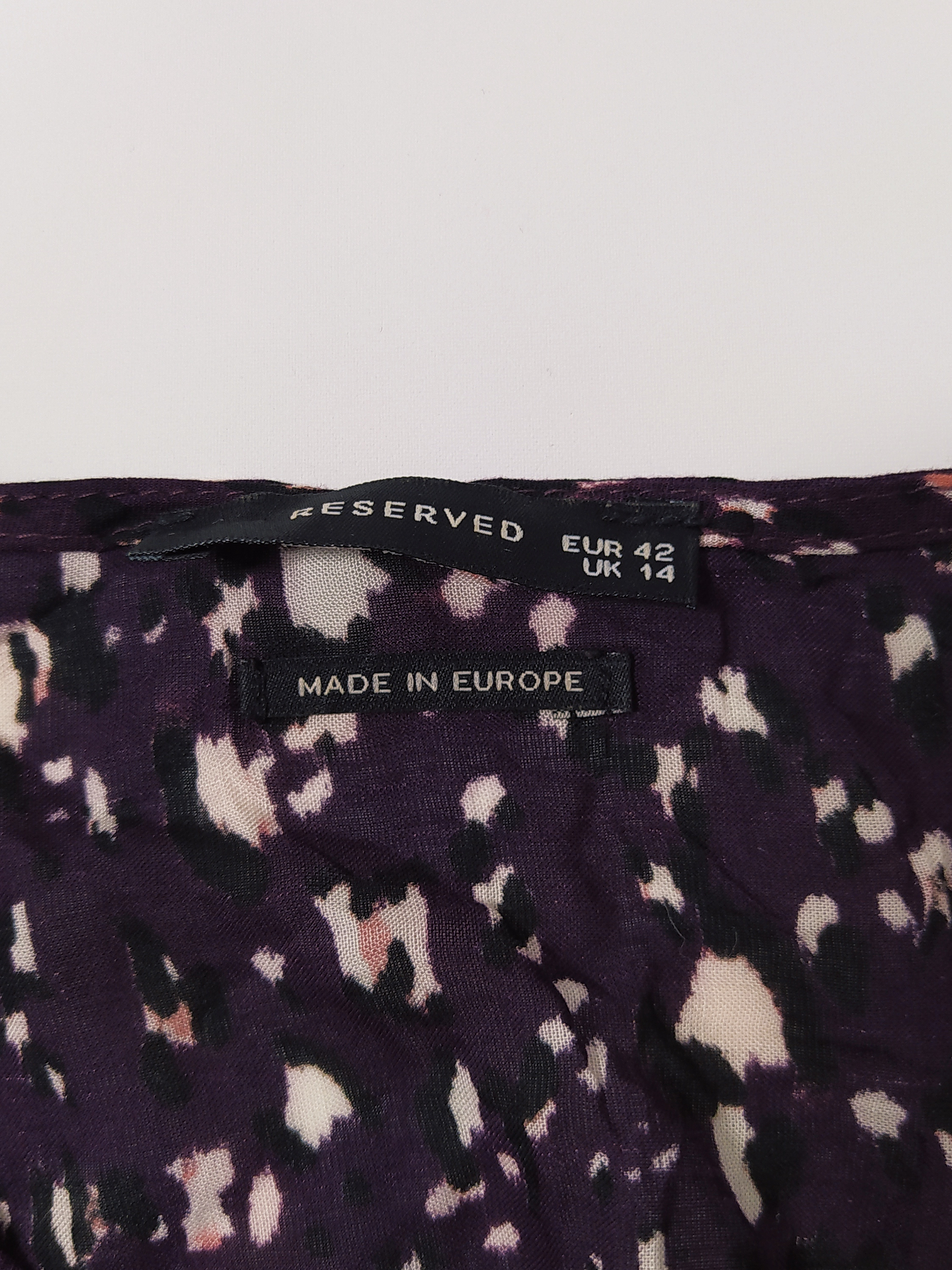 Blusa Morada Talla 42 VM13 3