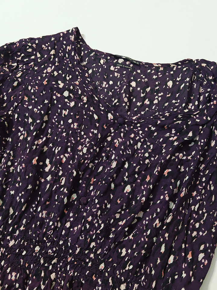 Blusa Morada Talla 42 VM13 4