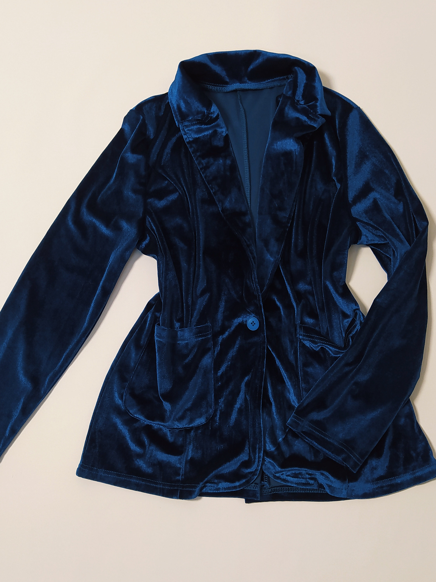 Blazer Azul Petroleo Talla M VM21 1