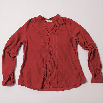Blusa Rojo Oxido Talla M VM26