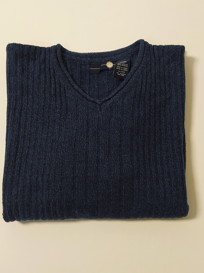 Sweater Azul Marino Talla L VM32 1