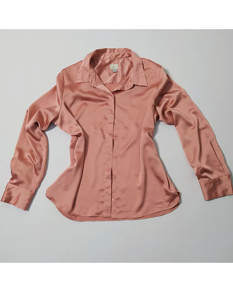 Blusa Rosa Salmon Talla L VM33