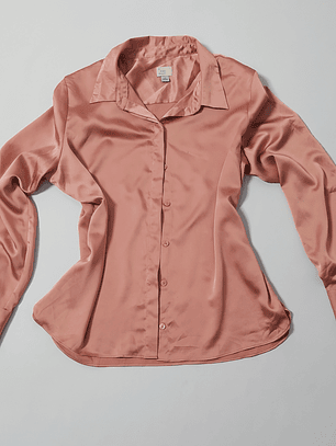 Blusa Rosa Salmon Talla L VM33