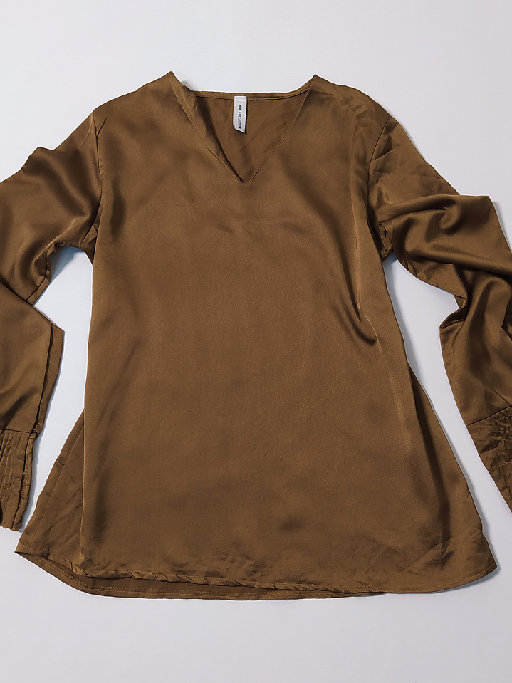 Blusa Cafe Camel Talla ML VM34 1